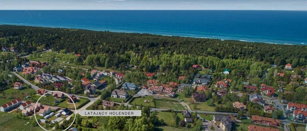 Domki Holenderskie ,, Latajacy Holender" Dębki Eksteriør bilde